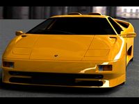 Lamborghini Diablo SV 3D Model