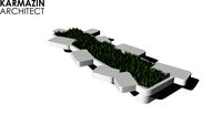 Banch and grass / Лавочка с травой