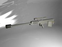 Download free M95 Sniper rifle 3D Model