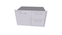PCM 36' Propane/2drawer combo