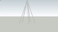 TEEPEE FLOOR LAMP