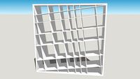 Bookshelf Sned - Vit