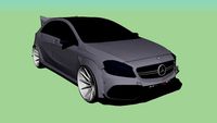 Mercedes Benz A45 AMG Liberty Walk
