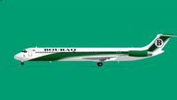Bouraq McDonnell Douglas MD-82 2