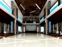 Lobby Space 046 3D Model