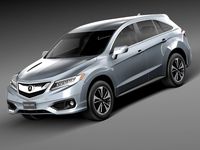 Acura RDX 2016 3D Model