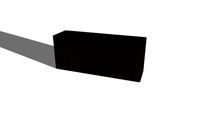 20 - BAR CHESTERFILD CAPITONE COURO MARRON RETANGULAR (4183) - Center Festas