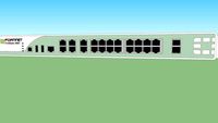 Fortinet FortiGate firewall appliance (model 100D)