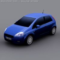 Grande PuntoMulti Color 3D Model