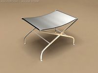 Carlotta bankquette 3D Model