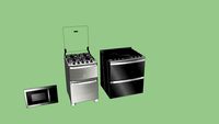 FOGÃO ELECTROLUX E MICROONDAS PANASONIC