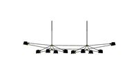 Double Pivot Chandelier - Brendan Ravenhill - Black