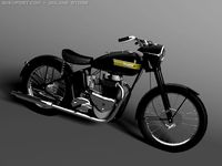 Triumph 6T 1949 3D Model