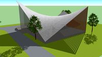 COMMUNITY CENTER DESIGN USING HYPERBOLIC PARABOLA