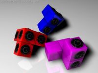 Puzzle Stereo 3D Model