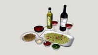 Utensílios de cozinha - Comida italiana