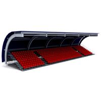 Stadium seating tribune canopy 3 3D Model