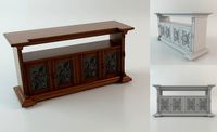 TV table 3D Model