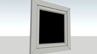 Ventana cuadrada de Aluminio