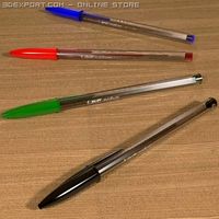 Bic biro pen 3D Model