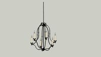 Jeremiah Lighting- Winton 5 Bulbs
