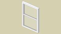 Double hung sash window