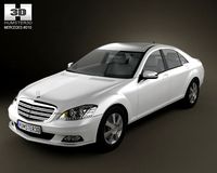 Mercedes Benz S class 3D Model