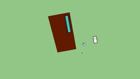 PBC door, clock and fire alarm notice ;)