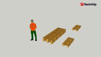 Mesa de Pallet EPAL (Média)