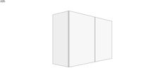 EN : Upper Kitchen Cabinet 1200 mm; RO : Corp Bucatarie Suspendat 1200 mm