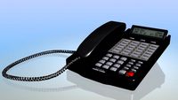 Office Phone low resolution 3D Model