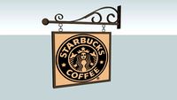 星巴克招牌 招牌 Starbucks signs