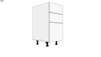 EN : Kicthen Cabinet 3 drawers 400 mm; RO : Corpuri Bucatarie 3 sertare 400 mm