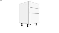 EN : Kicthen Cabinet 3 drawers 550 mm; RO : Corpuri Bucatarie 3 sertare 550 mm
