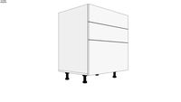 EN : Kicthen Cabinet 3 drawers 750 mm; RO : Corpuri Bucatarie 3 sertare 750 mm