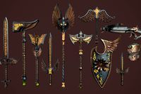 Dark rune weapon