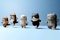 Lowpoly Humanoid Cat