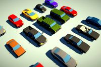Low Poly Cars (Pack)