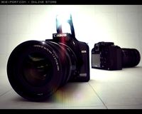 Canon1000d 3D Model