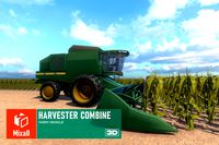 Harvester combine - farm vehicle