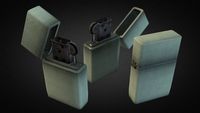 Zippo Lighter 3D Model