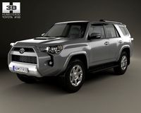 Toyota 4Runner 2013 3D Model