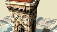 Campanile di giotto 3D