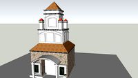 TEMPLE 15'X15' AREA BUILTUP