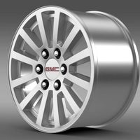 GMC Yukon Hybrid 2012 rim 3D Model