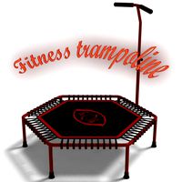 Trampoline for fitness classes