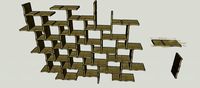 Wall shelf designer