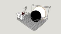 Utensílios de cozinha - Escorredor de louça