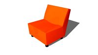 Swoop armless chair