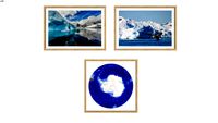 Cuadros, la Antartida (antarctic picture)